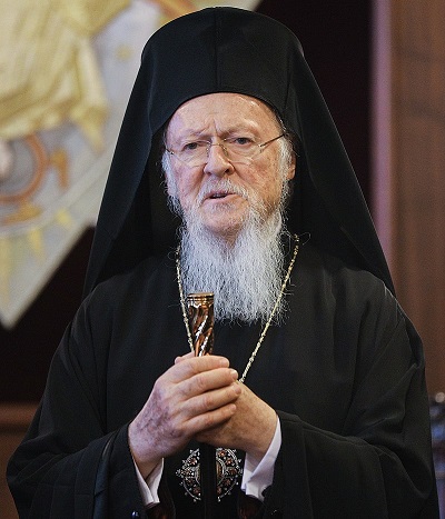 Ecumenical Patriarch Bartholomew I of Constantinople. Pic- Wiki.