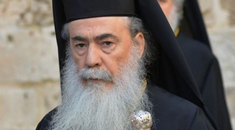 HB Theophilus III - Patriarch of the Holy City of Jerusalem and all Palestine, Israel, Syria, beyond the Jordan River, Cana of Galilee, and Holy Zion. Pic - www.jerusalem-patriarchate.info