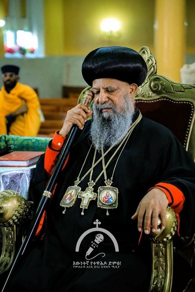 Patriarch Abune Mathias of Ethiopia.