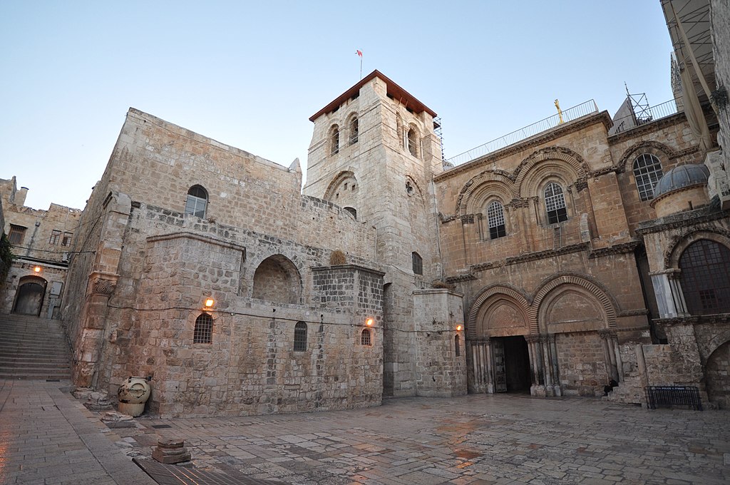 A part of the Church of the Holy Sepulchre. Pic - Wiki 