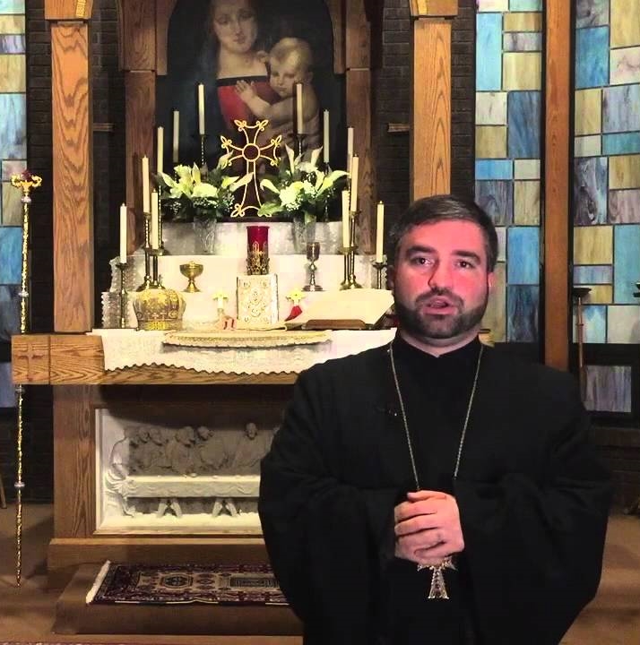 Fr. Mesrop Parsamyan. Pic - YouTube