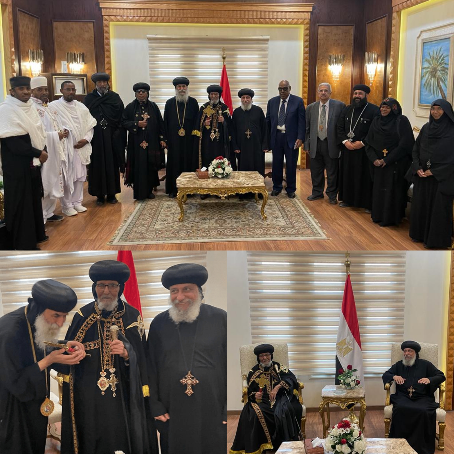 ‘Patriarch’ Abune Kerlos (Cyril) Begins his Visit to Egypt