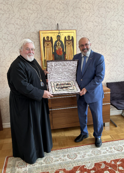 The Palestinian Ambassador to Finland Expressed Appreciation for Archbishop Leo of Finland’s Stance Regarding the Burning of the Holy Book