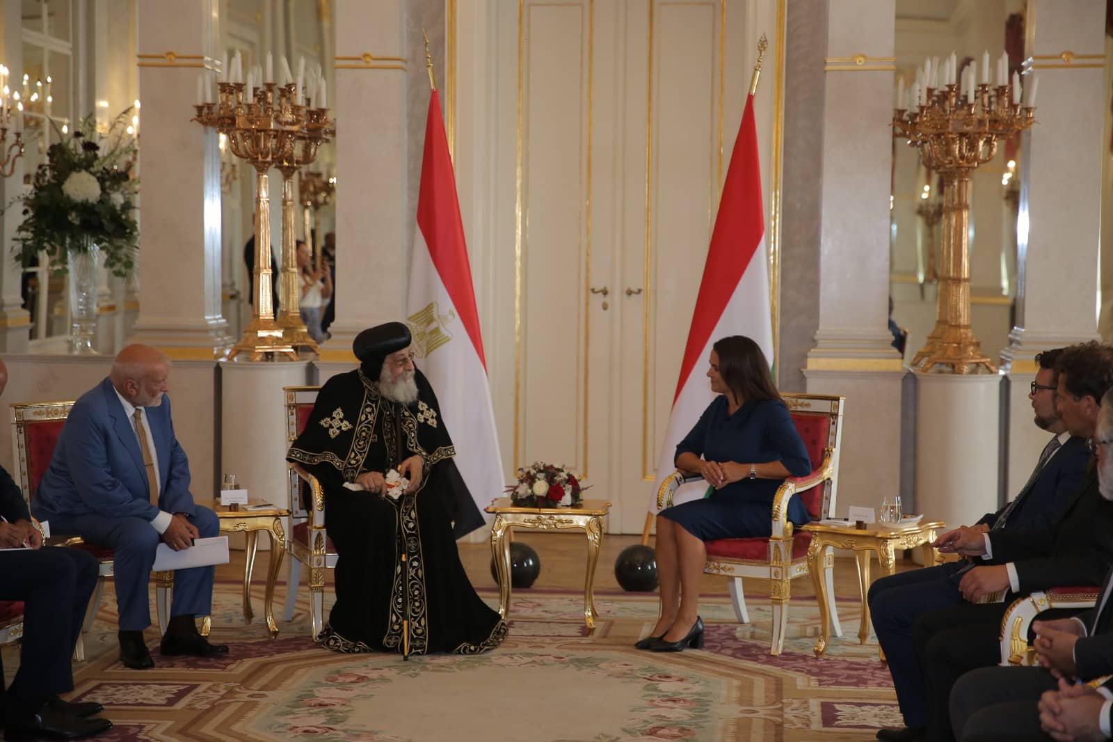 President of Hungary Received Pope Tawadros II