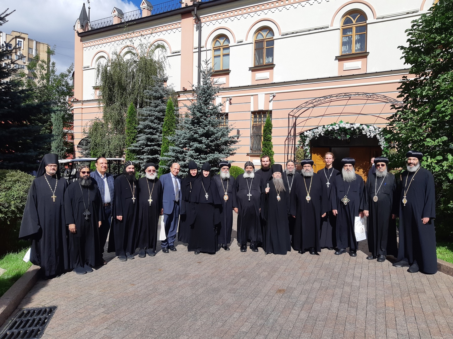 Coptic Monastic Delegation Started Visit to Russia