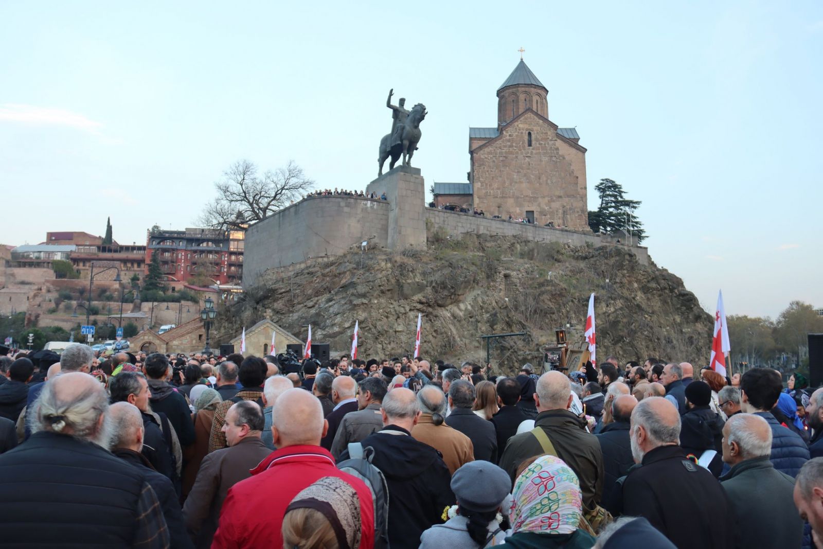 Georgia Commemorated Hundred Thousand Martyrs of Tbilisi