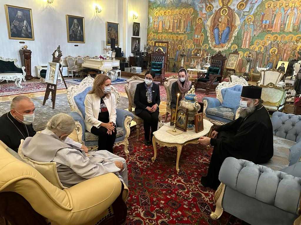 Catholicos-Patriarch Ilia II of Georgia Expresses Grief, Prays for Peace in Israel to Ambassador of Israel to Georgia