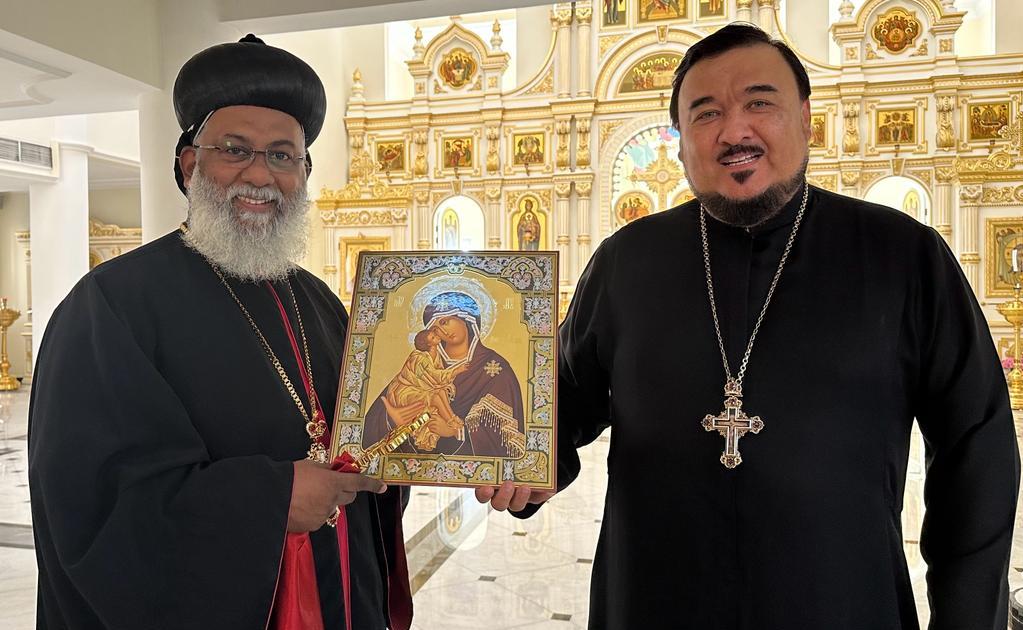 Metropolitan Geevarghese Pachomios of Malabar Visited the Church of St. Philip the Apostle in Sharjah
