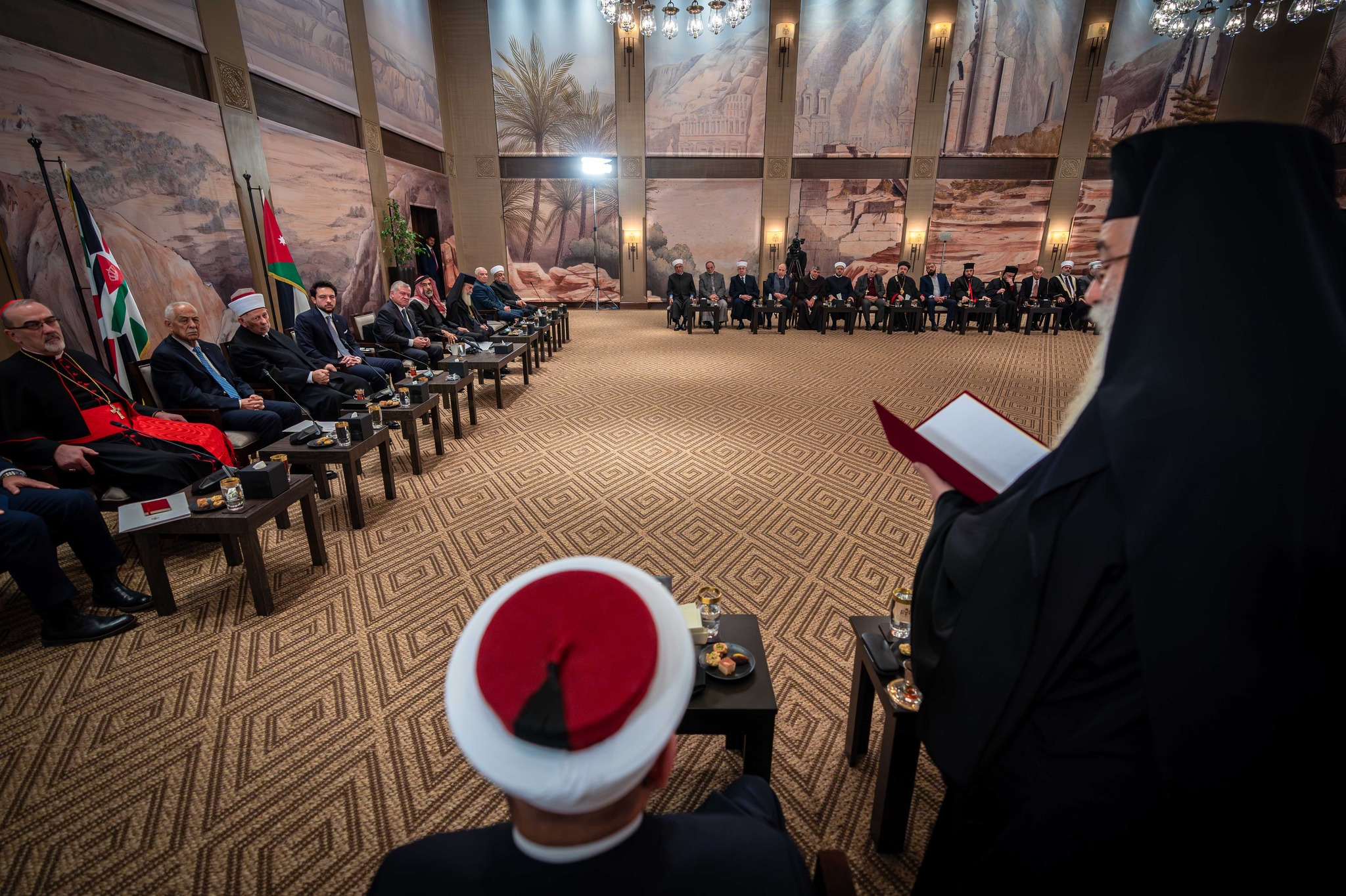 Interfaith Leaders Unite with King of Jordan for Ceasefire and Shared Peace in Jerusalem