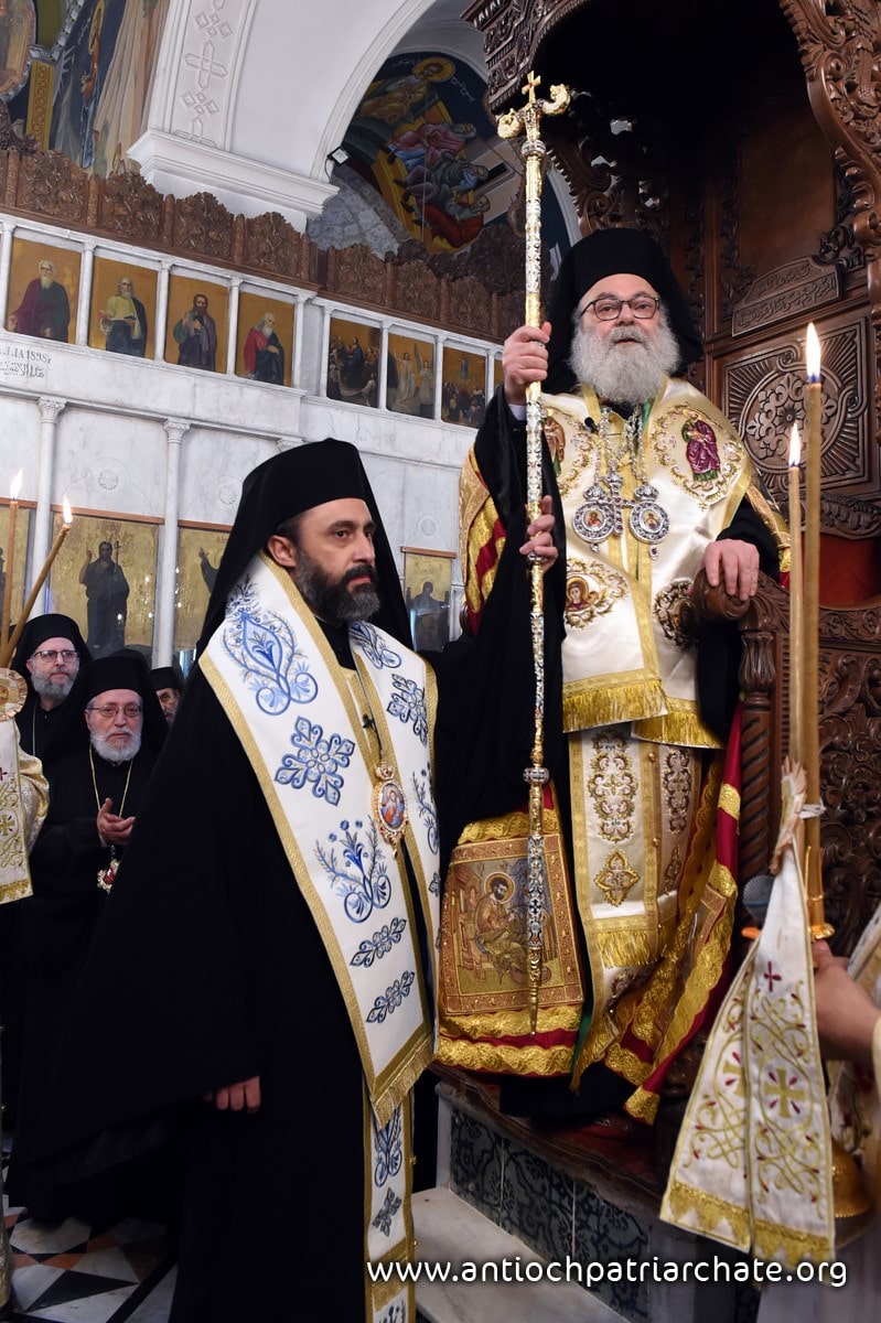 Bishop Gregorios (Khoury) Enthroned as Metropolitan of Homs and Dependencies