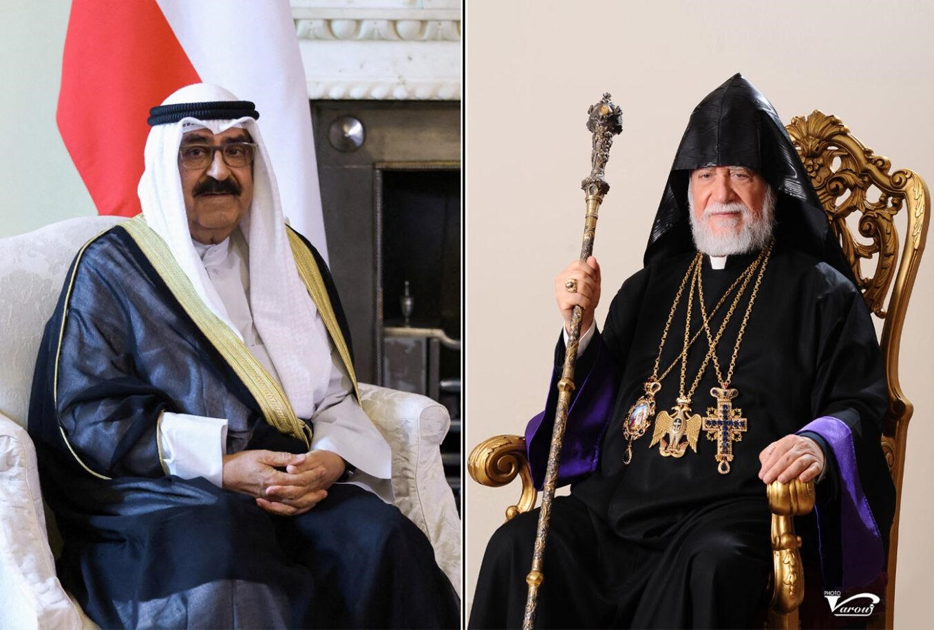 Catholicos Aram I Extends Condolences to Kuwait on Passing of Emir Sheikh Nawaf
