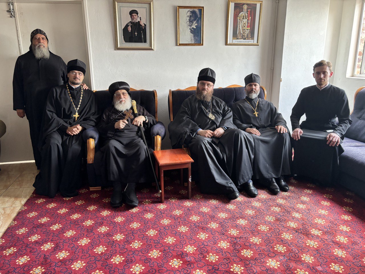 Acting Patriarchal Exarch of Africa Visited Malankara and Coptic Orthodox Churches During South Africa Visit