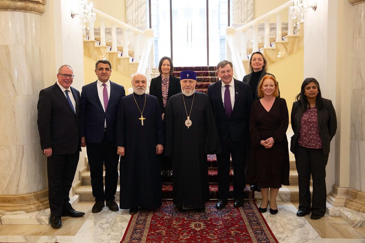Catholicos Karekin II Appeals for International Support Amidst Ongoing Security Concerns