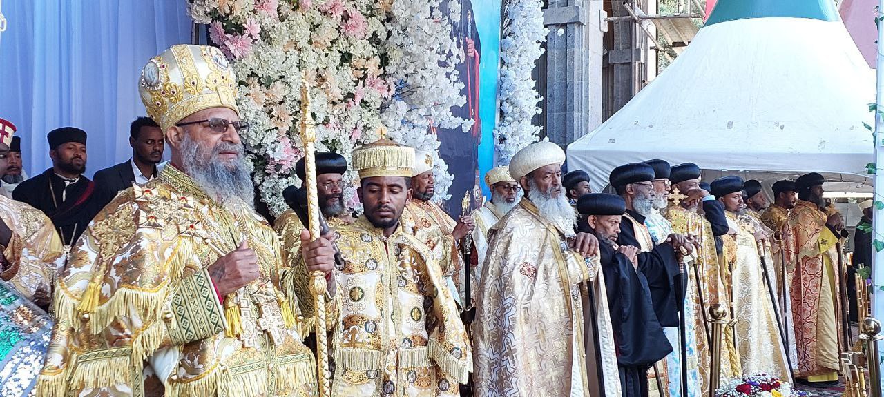 The Eleventh Enthronement Anniversary of His Holiness Abune Mathias Celebrated in Addis Ababa