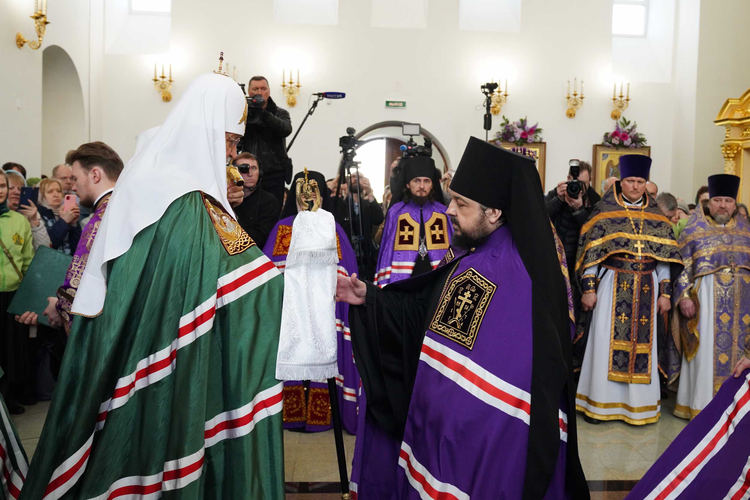 Archimandrite Auxentius (Abrazhey) Consecrated as the Bishop of Nesviz, Vicar of the Patriarchal Exarch of All Belarus
