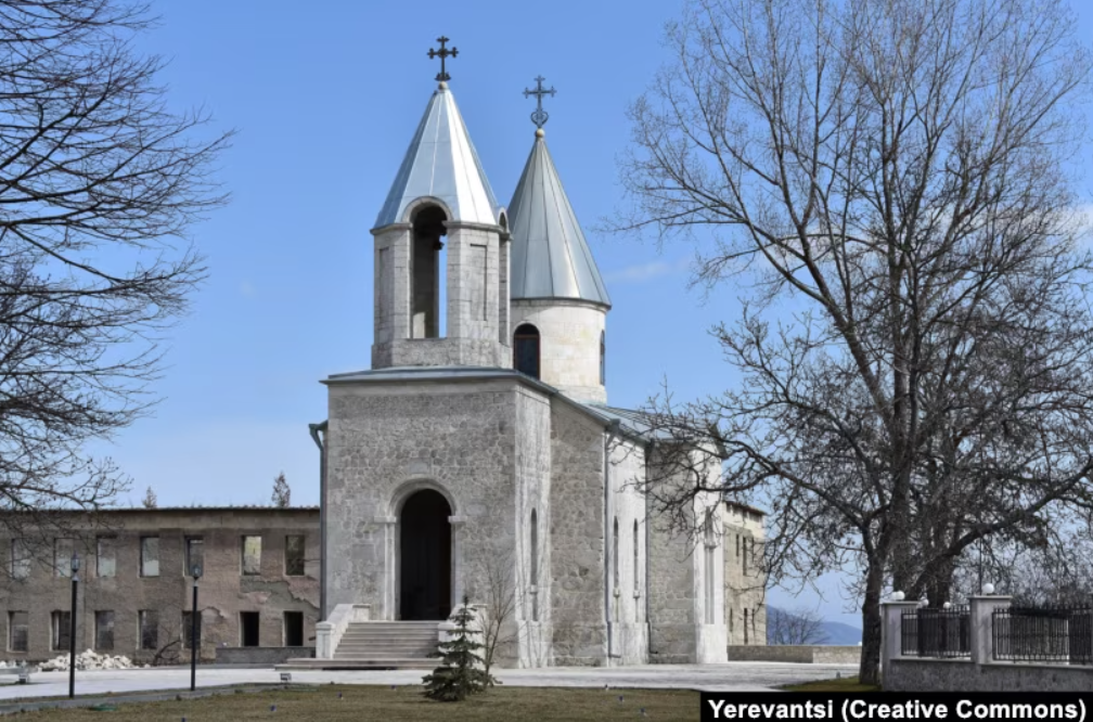 Azerbaijan Razes Historic St. John the Baptist in Shusha