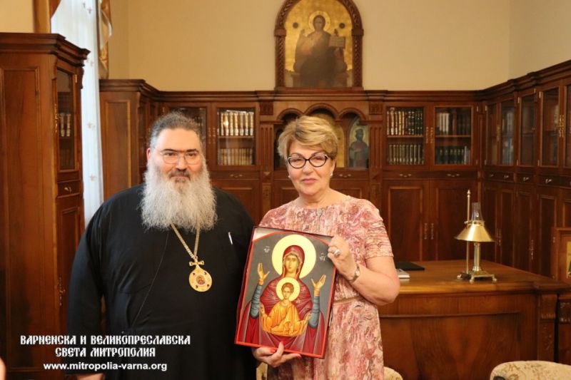 Ambassador of the Russian Federation to Bulgaria Received by Metropolitan of Varna and Veliki Preslav