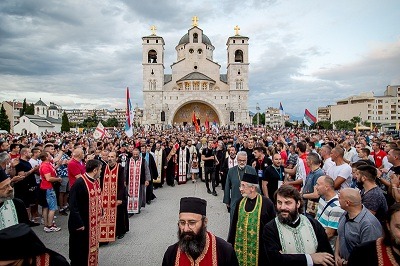 Cross Procession in Podgorica, Montenegro: For Christ’s Victory