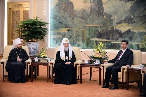 Patriarch Kirill of Russia – the Only Religious World Leader Received by the President of China