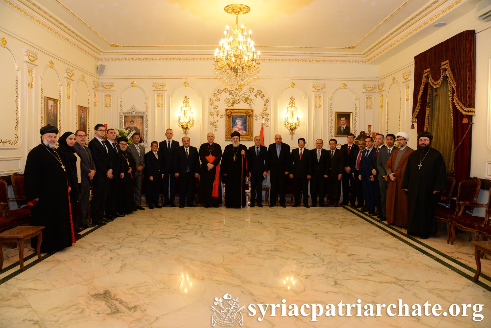 Formal Reception in Honor of the Diplomatic Body in Syria at the Patriarchate– 2019