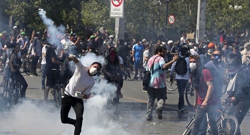 Churches Looted and Jesus Statues Burned in Chile as Inequality Protests Spiral Into Violence