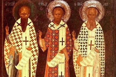 THE THREE HIERARCHS AND ECUMENICAL TEACHERS: BASIL, GREGORY, AND JOHN CHRYSOSTOM