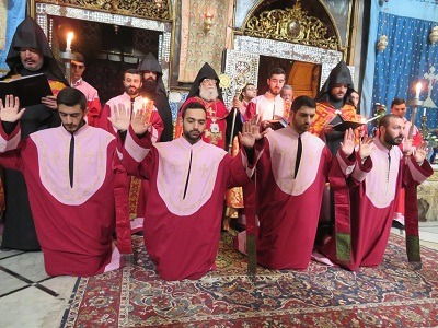 Four Deacons Consecrated for the Armenian Orthodox Patriarchate of Jerusalem