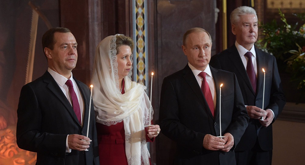 President Putin Wishes Orthodox Christians a Happy Easter