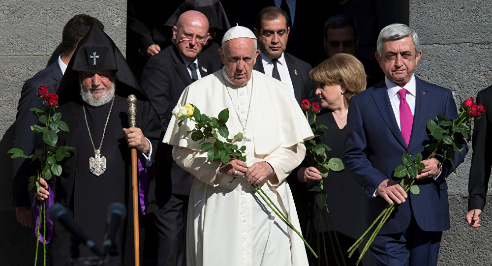 Pope Francis Remarks on Armenian Genocide Not Directed Against Turkey