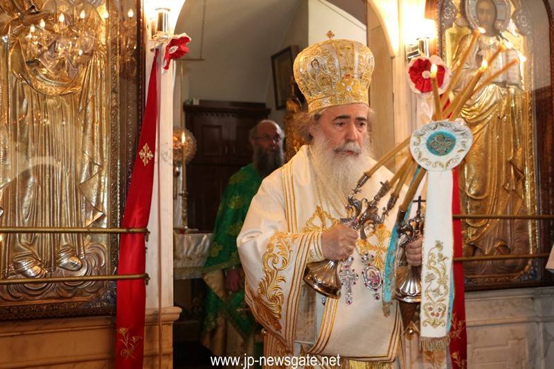 THE FEAST OF STS CONSTANTINE AND HELEN AT THE JERUSALEM PATRIARCHATE (2016)