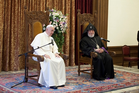 Meeting of the Pope and the Catholicos of All Armenians in the Mother See of Holy Etchmiadzin