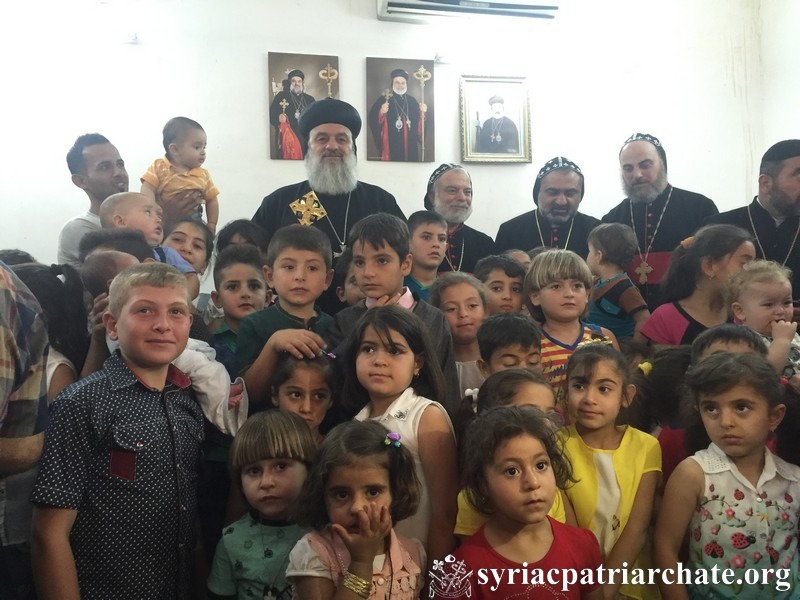 Patriarch Ignatius Aphrem II at Mor Matta Monastery