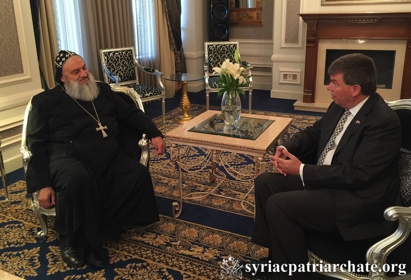 US General Consul in Erbil Visits Patriarch Ignatius Aphrem II