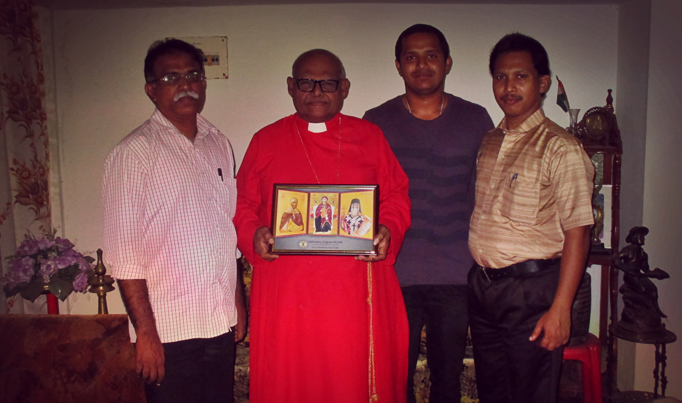 OCP Delegation Visits Metropolitan-Primate Stephen Vattapara of the Anglican Church of India