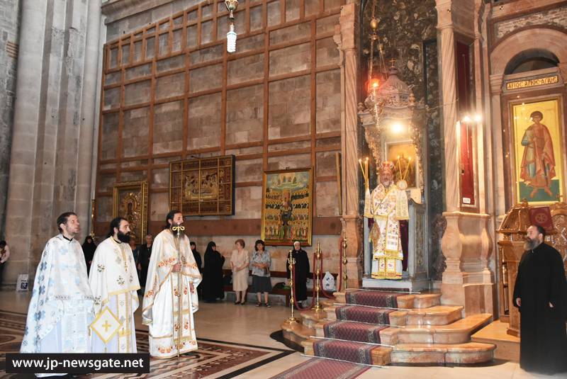 THE FEAST OF PALESTINE SAINTS AT THE JERUSALEM PATRIARCHATE