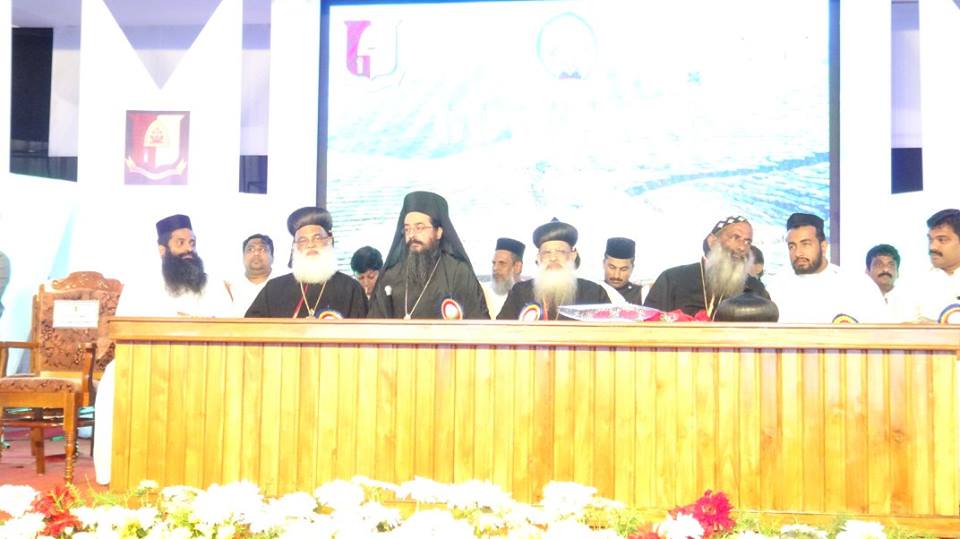 Archbishop Makarios of Qatar (Jerusalem Patriarchate) on a Visit to the Indian Orthodox Church