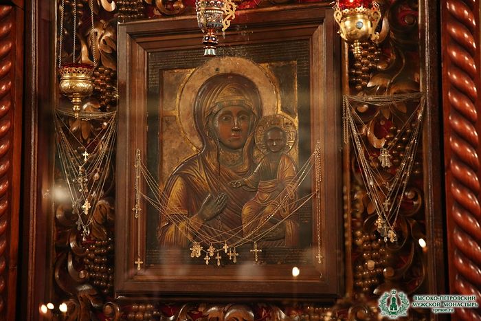 COPY OF THE BLACHERNAE WONDERWORKING ICON TO BE RETURNED TO MOSCOW VYSOKOPETROVSKY MONASTERY