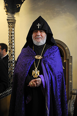 Catholicos of All Armenians Sends Letter of Condolence to French President