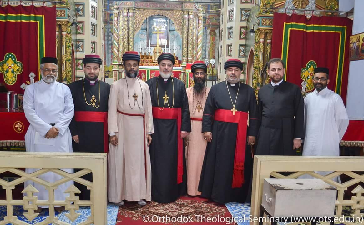 Assyrian Bishops Visit Indian Orthodox Theological Seminary