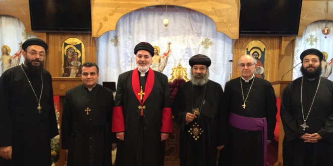 SECRETARY OF THE HOLY SYNOD OF THE ASSYRIAN CHURCH MEETS WITH SYNOD SECRETARY OF THE COPTIC ORTHODOX CHURCH