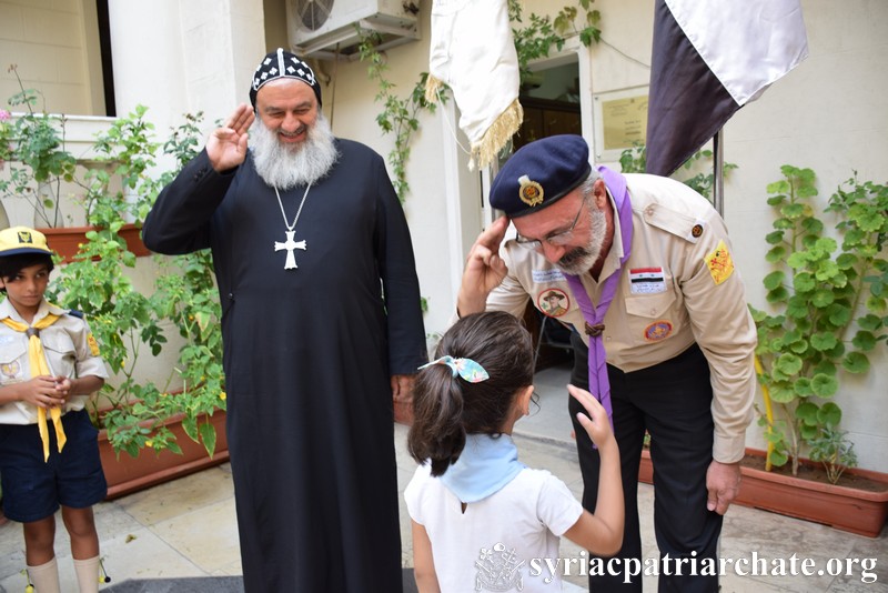 New Members of the Syriac Scouts of the Patriarchate