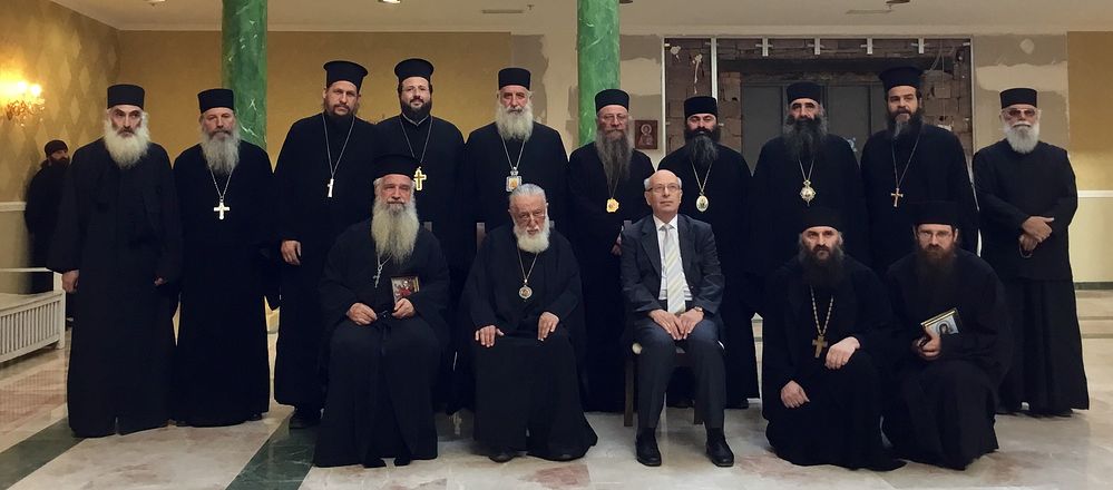 ECCLESIASTICAL DELEGATION FROM GREECE MEETS PATRIARCH AND HIERARCHS OF THE CHURCH OF GEORGIA