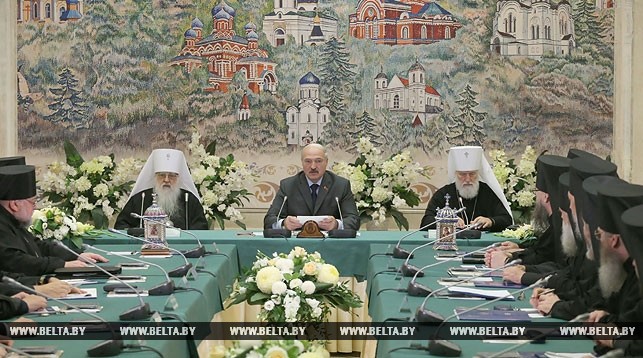 Lukashenko in favor of more active involvement of church in social processes