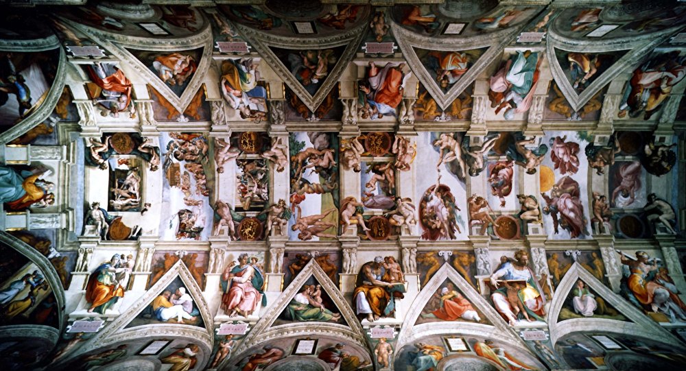 Did Michelangelo Secretly Paint Symbols of Female Anatomy in the Sistine Chapel?