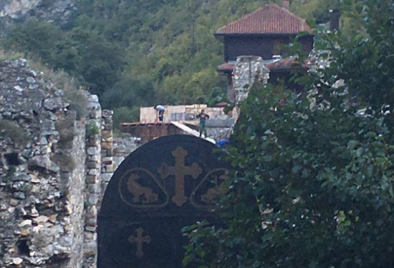 Kosovo Ministry of Culture bans reconstruction works at Holy Archangels Monastery near Prizren