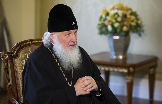 RUSSIAN PATRIARCH SAYS WAR ON TERRORISM IS ‘HOLY WAR FOR ALL’