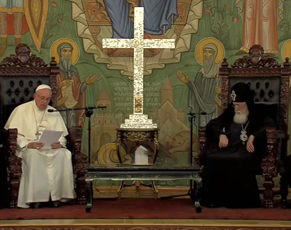 Georgian Apostolic Orthodox Patriarchate on Pope Francis’s Visit (Video Message)