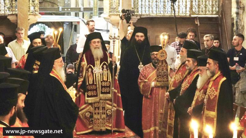 DOXOLOGY FOR THE 28TH OF OCTOBER AT THE JERUSALEM PATRIARCHATE