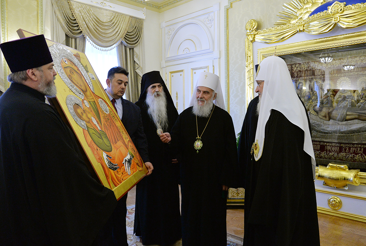 Serbian Patriarch concluded his visit to the Russian Orthodox Church