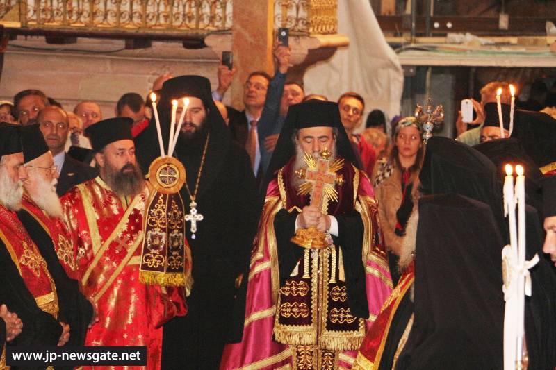 THE 11TH ANNIVERSARY OF THE ENTHRONEMENT OF HIS BEATITUDE THE PATRIARCH OF JERUSALEM